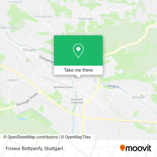 Friseur Bottyanfy map