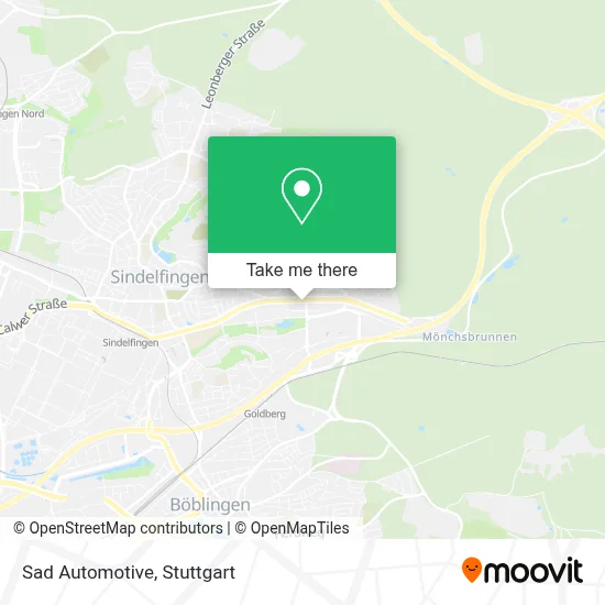 Sad Automotive map
