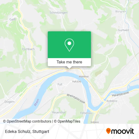 Edeka Schulz map