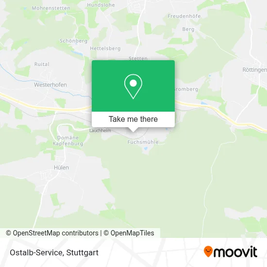 Ostalb-Service map