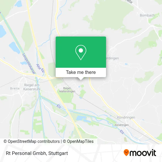 Rt Personal Gmbh map