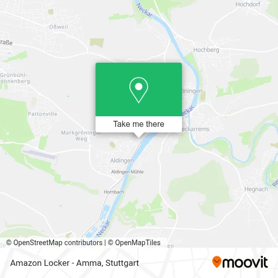 Amazon Locker - Amma map