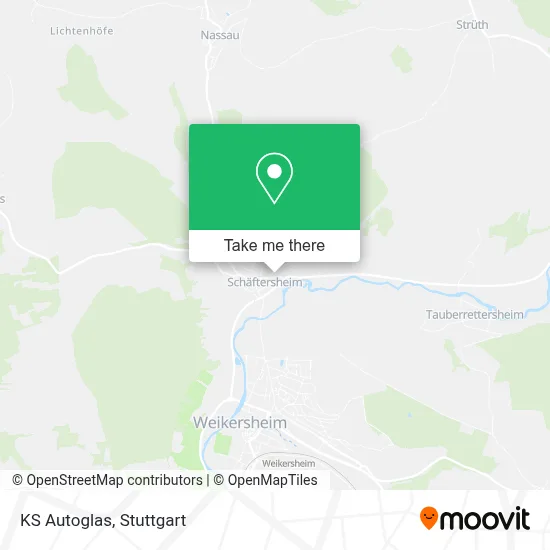 KS Autoglas map