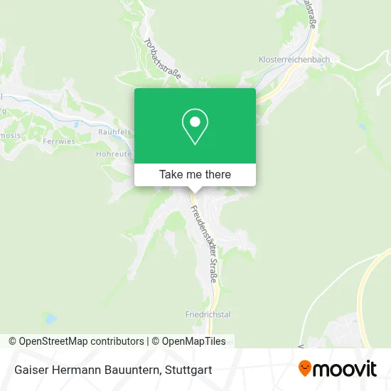 Gaiser Hermann Bauuntern map