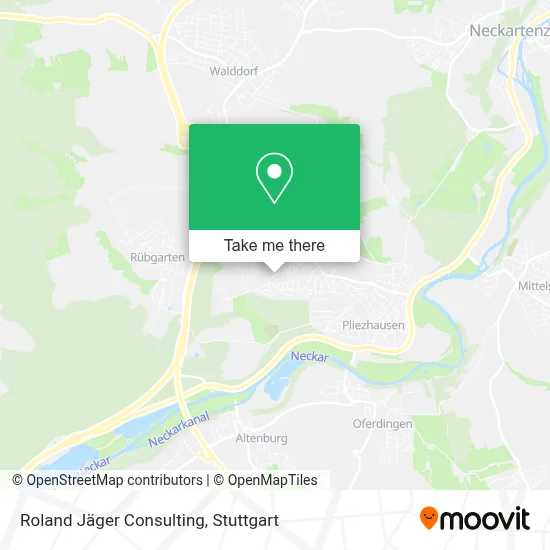 Roland Jäger Consulting map