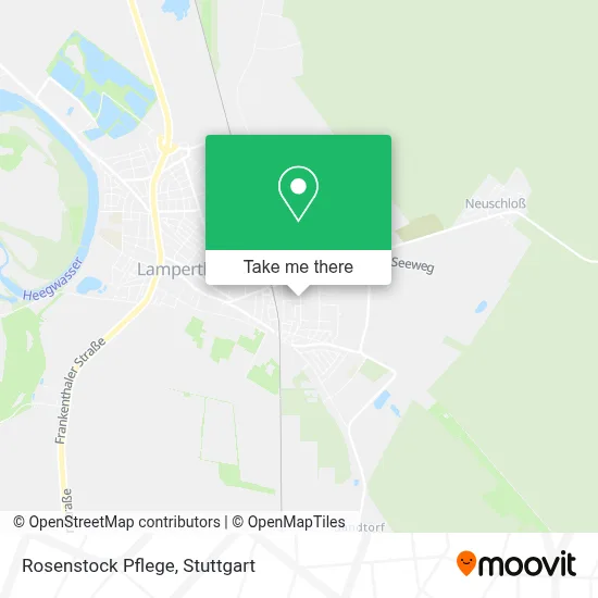 Rosenstock Pflege map
