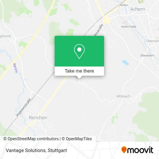 Vantage Solutions map
