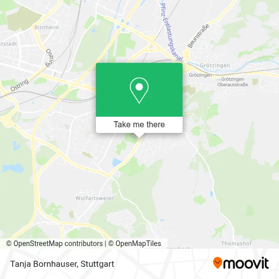 Tanja Bornhauser map