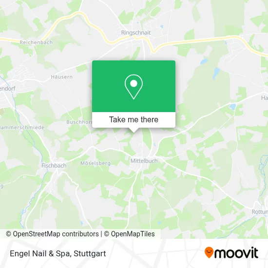 Engel Nail & Spa map