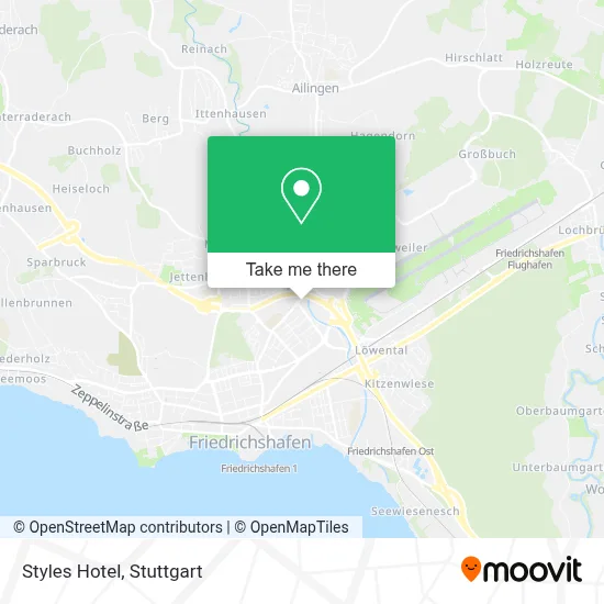 Styles Hotel map