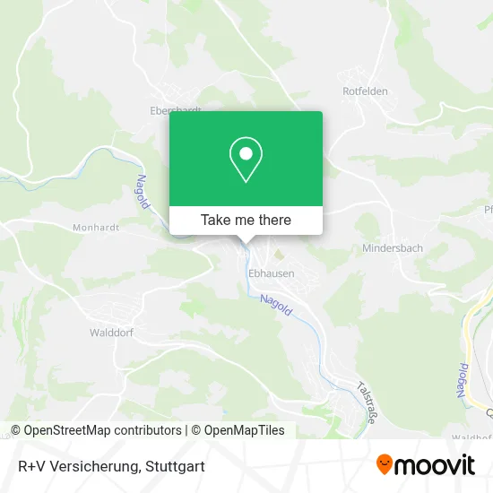 R+V Versicherung map