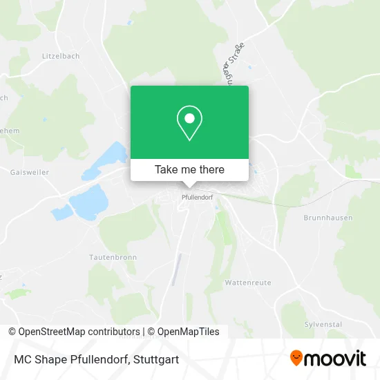 MC Shape Pfullendorf map