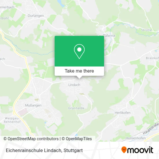 Eichenrainschule Lindach map