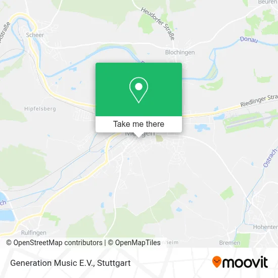 Generation Music E.V. map