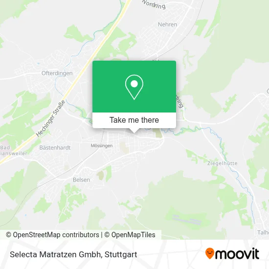 Selecta Matratzen Gmbh map
