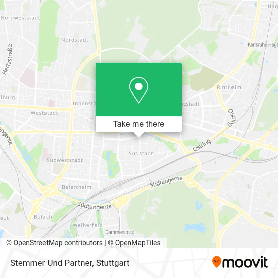 Stemmer Und Partner map