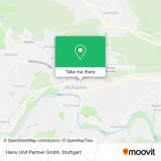 Hans Und Partner Gmbh map