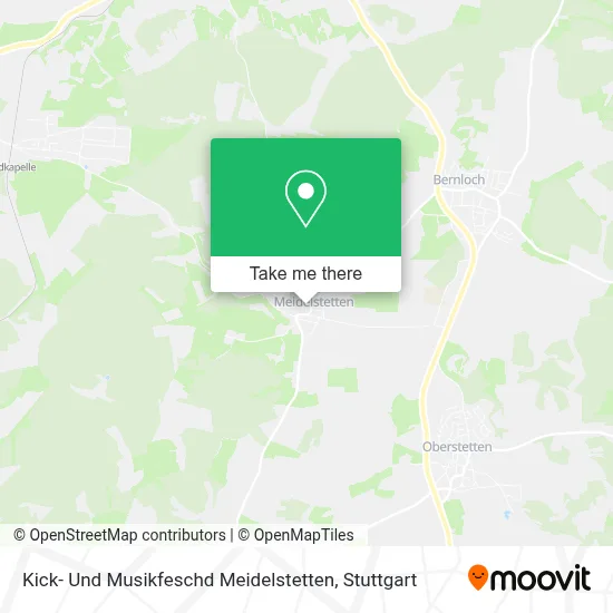 Kick- Und Musikfeschd Meidelstetten map