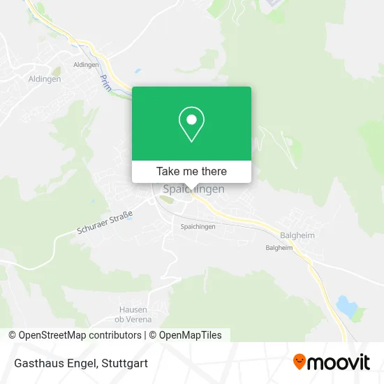 Gasthaus Engel map