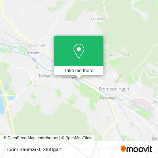 Toom Baumarkt map