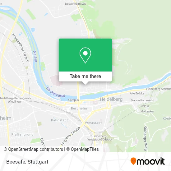Beesafe map