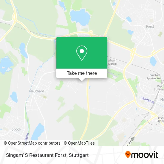 Singam' S Restaurant Forst map