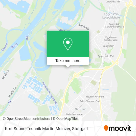Kmt Sound-Technik Martin Meinzer map