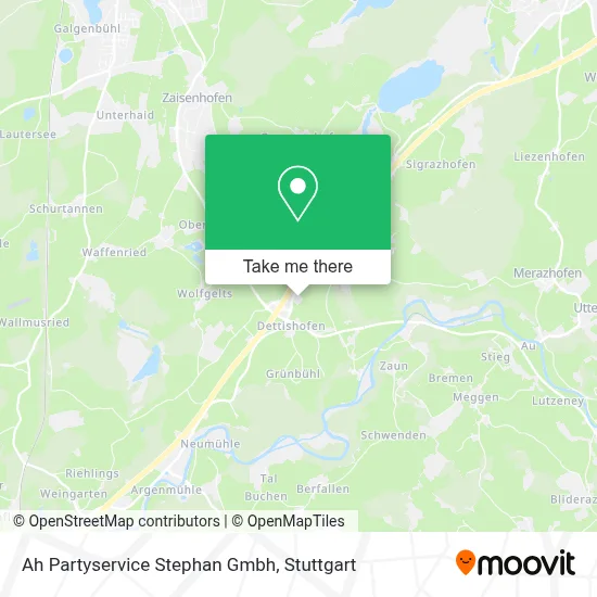 Ah Partyservice Stephan Gmbh map