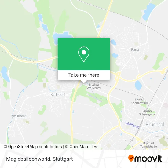 Magicballoonworld map