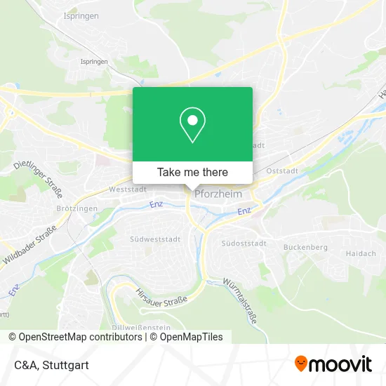 C&A map