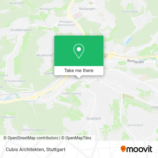 Cubis Architekten map