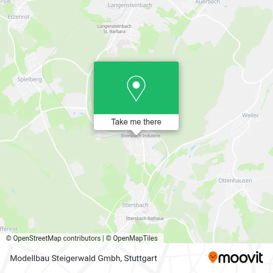 Modellbau Steigerwald Gmbh map