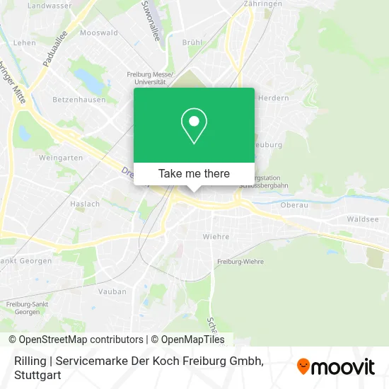 Rilling | Servicemarke Der Koch Freiburg Gmbh map