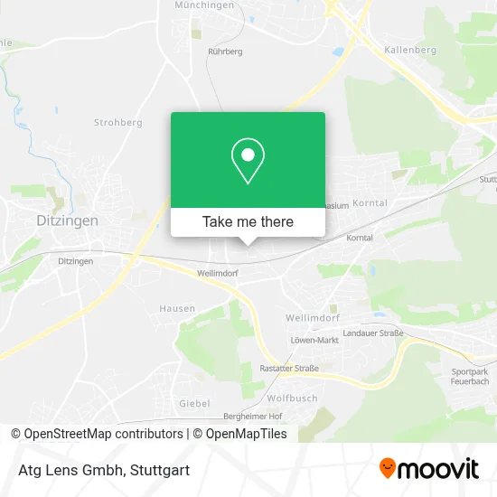 Atg Lens Gmbh map