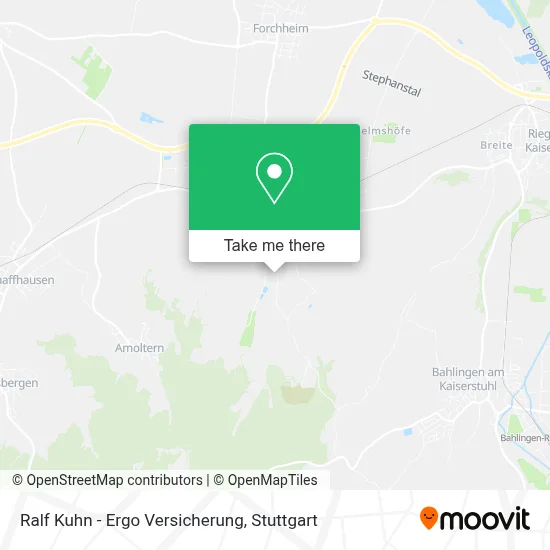 Ralf Kuhn - Ergo Versicherung map