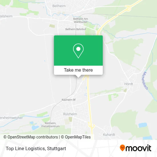 Top Line Logistics map