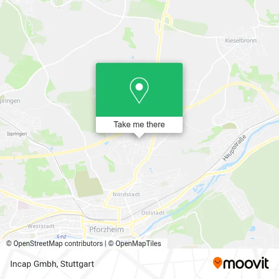 Incap Gmbh map