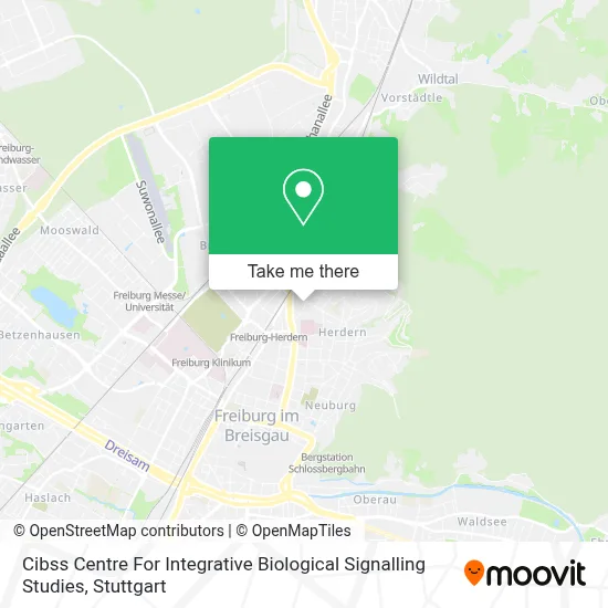Cibss Centre For Integrative Biological Signalling Studies map