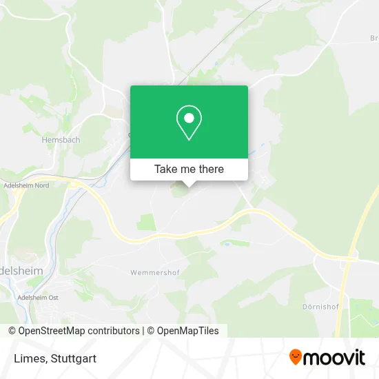 Limes map