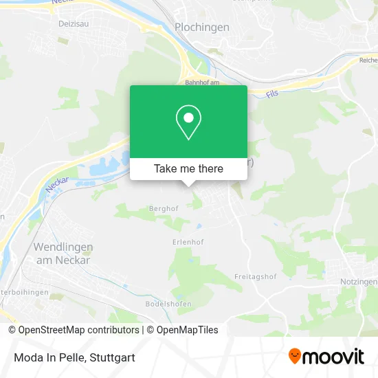 Moda In Pelle map