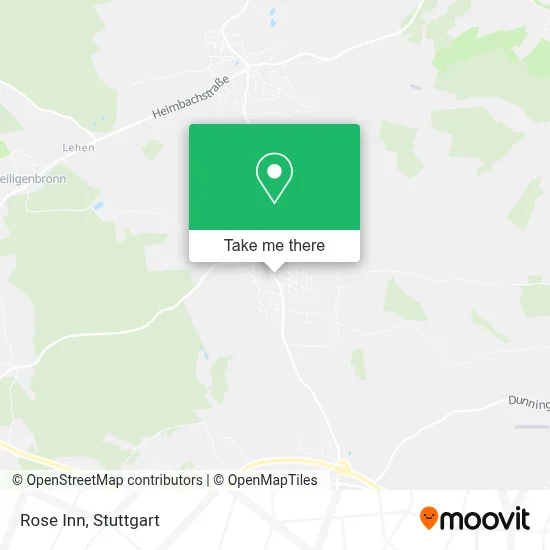Gasthof Rose map