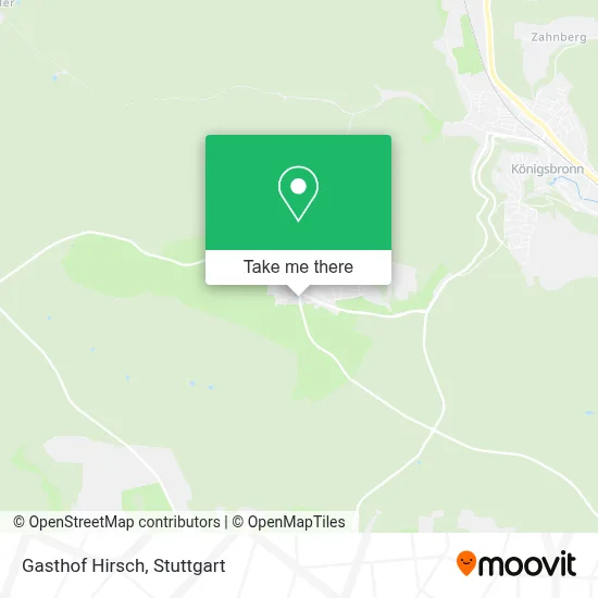 Gasthof Hirsch map