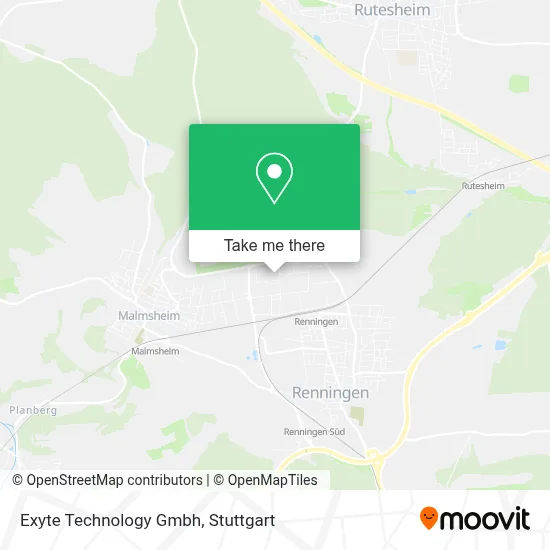 Exyte Technology Gmbh map