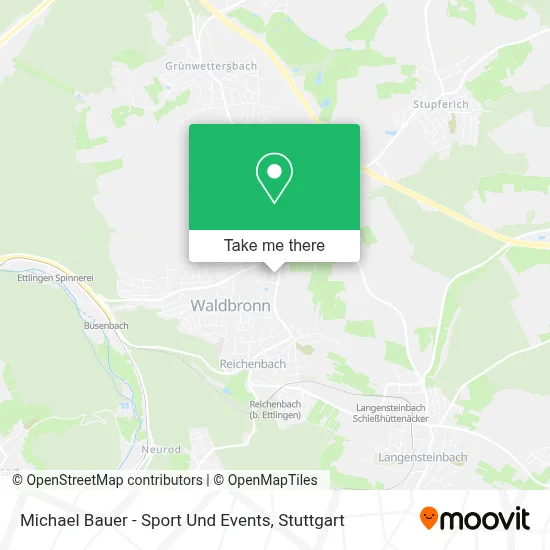 Michael Bauer - Sport Und Events map