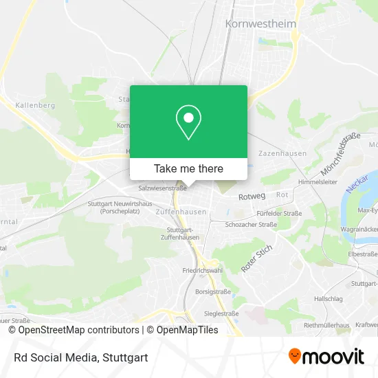 Rd Social Media map
