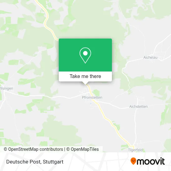 Deutsche Post map