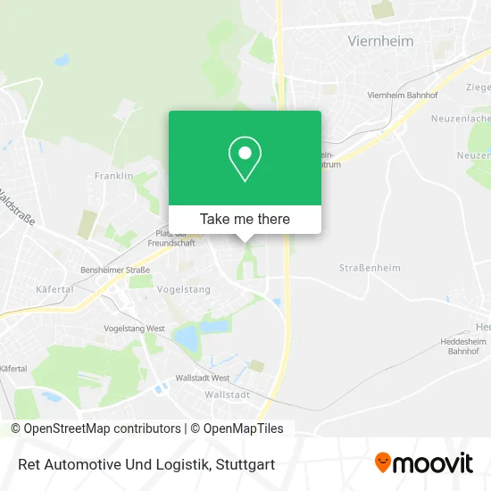 Ret Automotive Und Logistik map