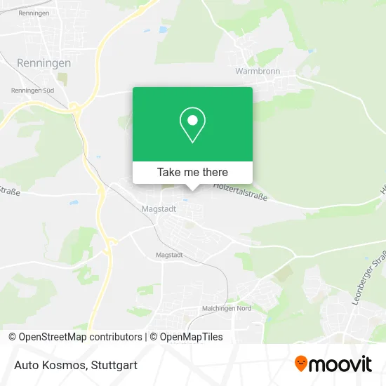 Auto Kosmos map