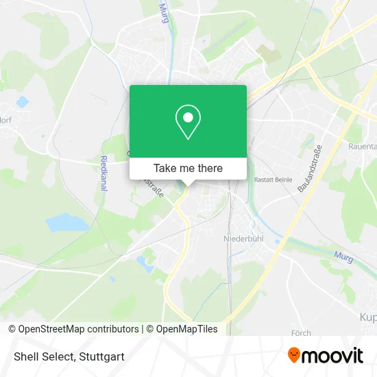 Shell Select map