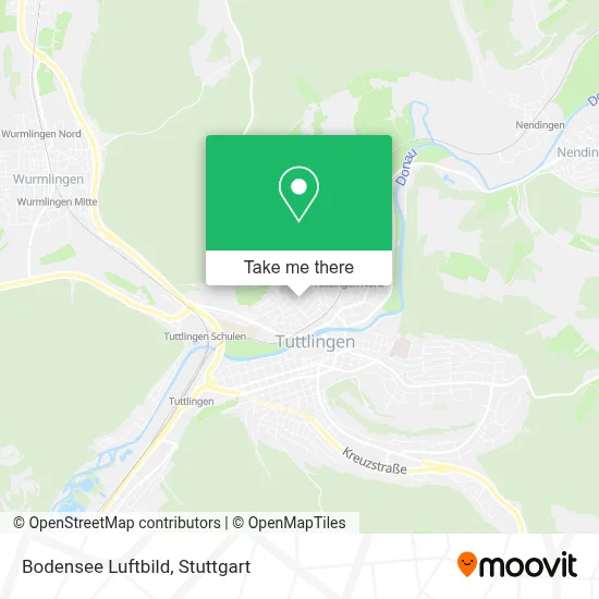 Bodensee Luftbild map
